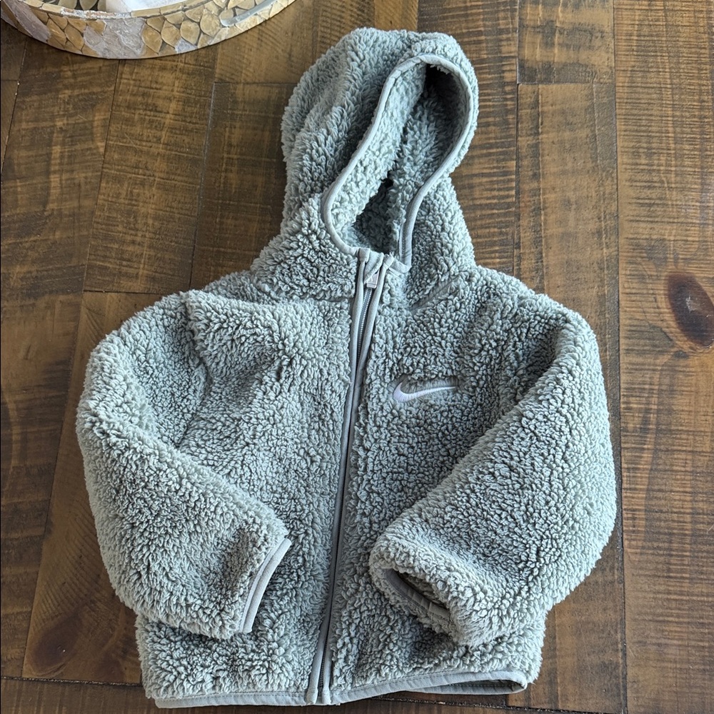 Nike Kids Blue/Gray  Fleece Hoodie